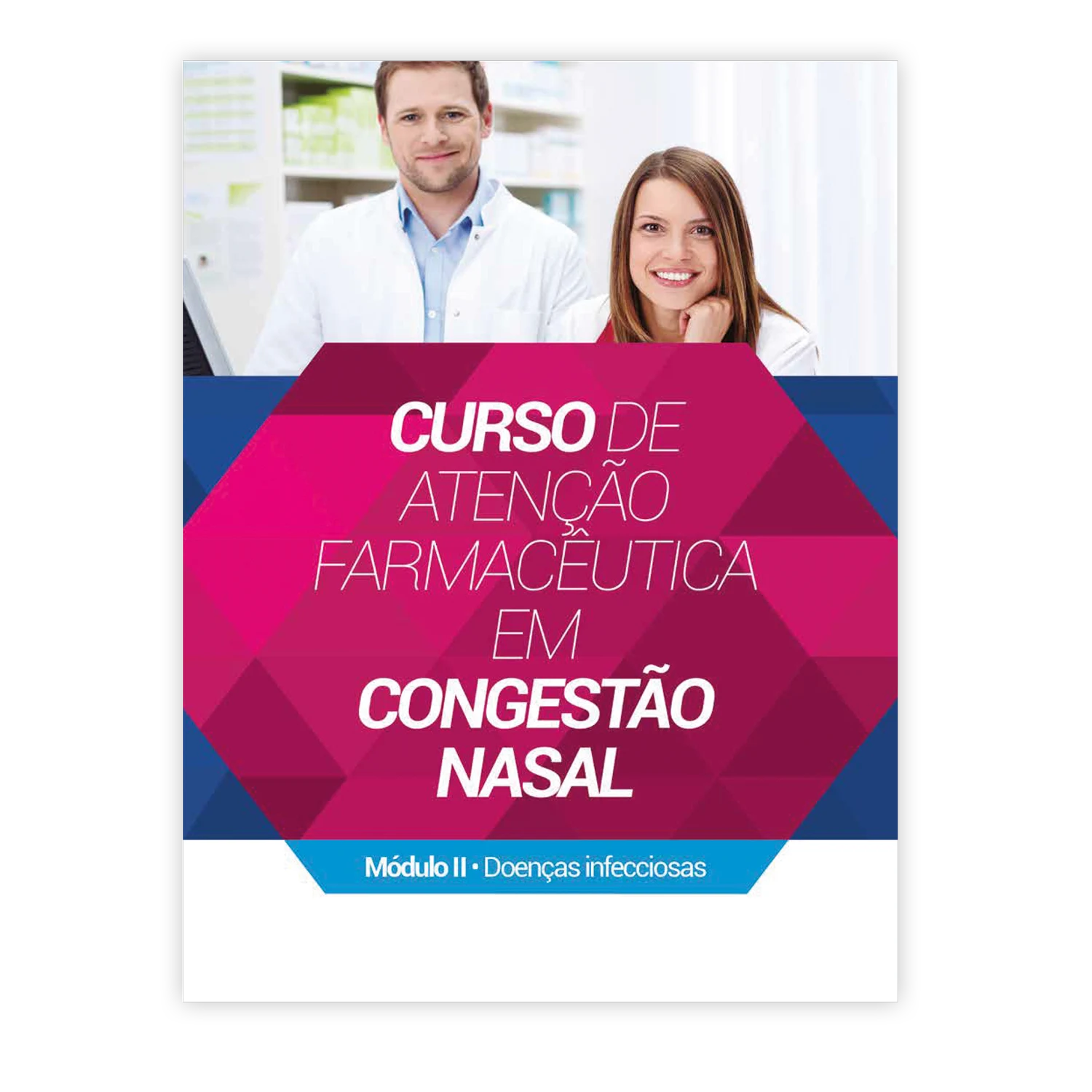 Mockup do projeto Curso de atenção farmacêutica